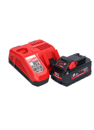 Taladro angular a batería Milwaukee M18 FRAD2-801 18 V 122 Nm sin escobillas + 1x batería 8,0 Ah + cargador