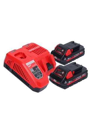 Milwaukee M18 FAP180-302 Akku Polierer 18 V 180 mm Brushless + 2x Akku 3,0 Ah + Ladegerät