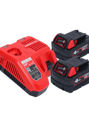 Milwaukee M18 FAP180-402 Polerka akumulatorowa 18 V 180 mm bezszczotkowa + 2x akumulator 4,0 Ah + ładowarka