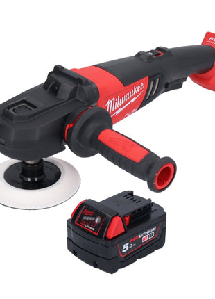 Milwaukee M18 FAP180-501 Akku Polierer 18 V 180 mm Brushless + 1x Akku 5,0 Ah - ohne Ladegerät