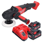 Milwaukee M18 FAP180-552 Polisseuse sans fil 18 V 180 mm Brushless + 2x batterie 5,5 Ah + chargeur