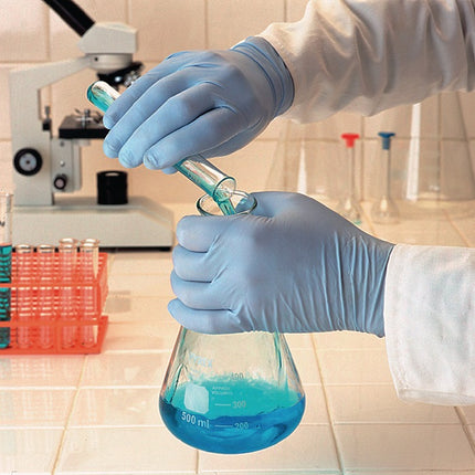 ANSELL Gants à usage unique TouchNTuff(R) 92-670 Taille 8,5-9 bleu clair ( 4000371635 )