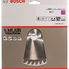 BOSCH Lame de scie circulaire Ø extérieur 160 mm nombre de dents 42 HLTCG ( 4000908901 )