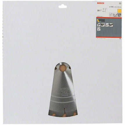 BOSCH Lame pour scie circulaire  Ø extérieur 400 mm Nombre de dents 28 HB ( 4000909154 )