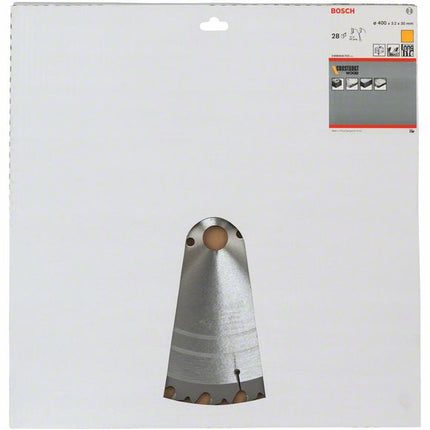 BOSCH Lame pour scie circulaire  D. ext. 400 mm nombre de dents 28 WZ ( 4000815460 )