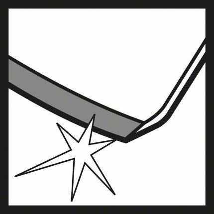 BOSCH Racloir / grattoir ATZ 52 SFC l. 52 mm ( 4000908702 )