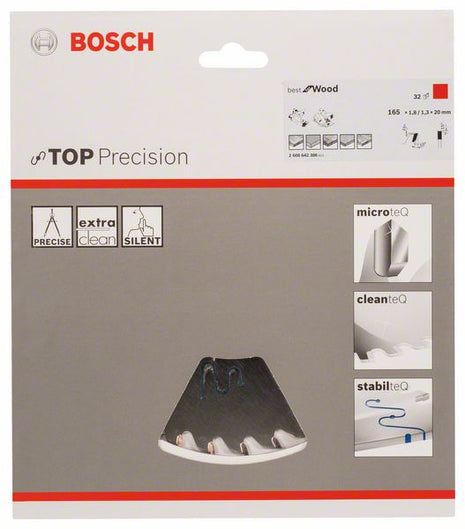 Lame de scie circulaire BOSCH Ø extérieur 165 mm nombre de dents 32 WZ ( 8000342280 )