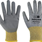 Gants de protection anti-coupures HONEYWELL Workeasy 13G GY PU A2/B taille 9 gris/jaune ( 4000391462 )