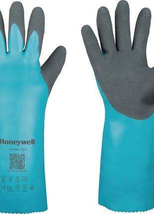 Guantes químicos HONEYWELL FLEXTRIL™ 211 talla 10 verde (4000391298)