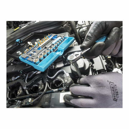 HAZET Jeu de clés à douille 854 30 pièces 1/4 po. ( 4000820539 )