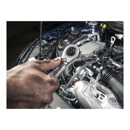 HAZET Clé mixte à cliquet 606 ouverture de clé 22 mm longueur 291,5 mm ( 4000822593 )