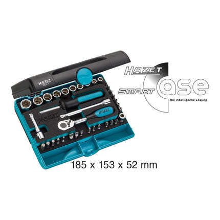 HAZET Jeu de clés à douille 853-1 36 pièces 1/4 po. ( 8000466968 )