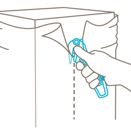 MARTOR Couteau de sécurité SECUMAX 320 L. 155 mm l. 11 mm H. 54 mm ( 4000817993 )