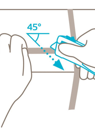 MARTOR Couteau de sécurité SECUPRO MAXISAFE L. 148 mm l. 18 mm H. 42 mm ( 4000817991 )