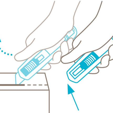 MARTOR Couteau de sécurité SECUNORM 525 long. 143 mm largeur 17 mm hauteur 31 mm ( 4000818480 )