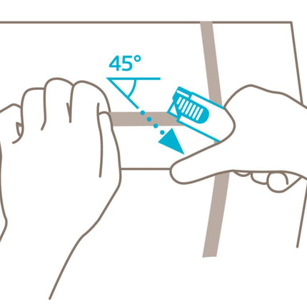 MARTOR Couteau de sécurité SECUNORM HANDY no. 445 L. 100 mm l. 7,8 mm H. 25,5 mm ( 4000817784 )