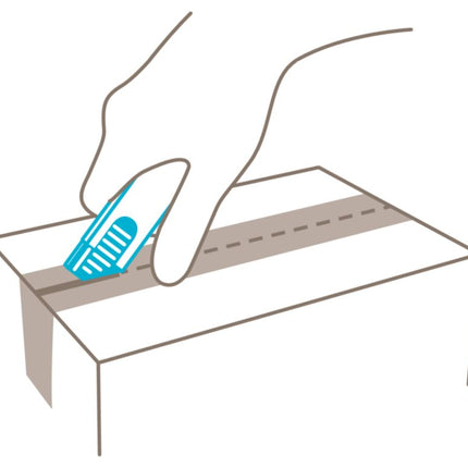 MARTOR Couteau de sécurité SECUNORM HANDY no. 445 L. 100 mm l. 7,8 mm H. 25,5 mm ( 4000817784 )