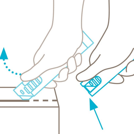 MARTOR Couteau de sécurité SECUNORM HANDY no. 445 L. 100 mm l. 7,8 mm H. 25,5 mm ( 4000817784 )