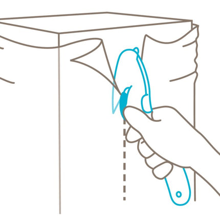 MARTOR Couteau de sécurité SECUMAX EASYSAFE L. 207 mm l. 10 mm H. 66 mm ( 4000817838 )