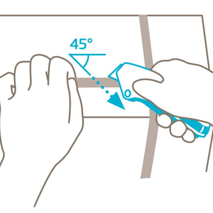MARTOR Couteau de sécurité SECUNORM MIZAR L. 139 mm l. 15,6 mm H. 50,5 mm ( 4000817980 )