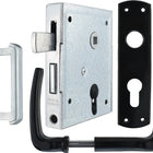 BEVER Serrure universelle de coffre 89 BK / PK DIN gauche / droite PZ ( 3000251631 )