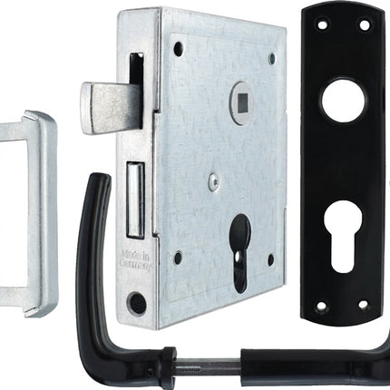 BEVER Serrure universelle de coffre 89 BK / PK DIN gauche / droite PZ ( 3000251631 )