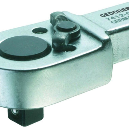Cliquet réversible à emmanchement GEDORE 7412-00 1/4 ″ 9 x 12 mm ( 4000775257 )