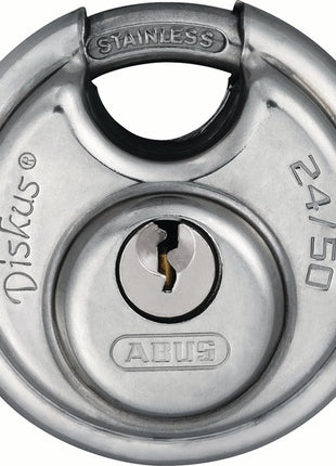 Cadenas à cylindre ABUS 24IB/50 Largeur du corps de serrure 51 mm ( 3000280000 )