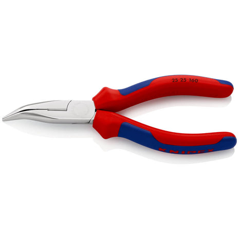 KNIPEX Pince à becs plats, ronds  longueur 160 mm plat rond 40 degr. coudé ( 4000794484 )