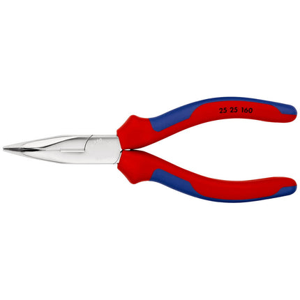 KNIPEX Pince à becs plats, ronds  longueur 160 mm plat rond 40 degr. coudé ( 4000794484 )