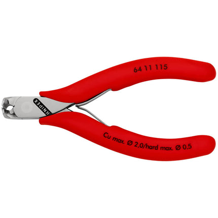 KNIPEX Coup. frontale pour l´electronique  longueur 115 mm ( 4000794587 )