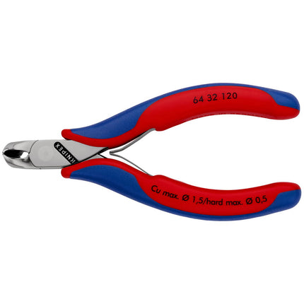 KNIPEX Coup. frontale pour l´electronique  longueur 120 mm ( 4000794593 )