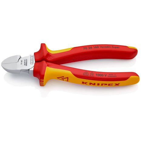 Cortadores laterales KNIPEX longitud 160 mm (4000794604)