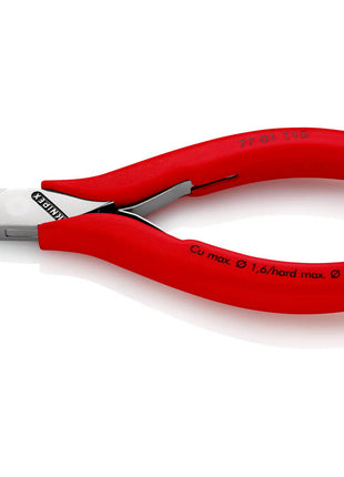 KNIPEX cortador lateral electrónico longitud 115 mm forma 0 (4000794254)