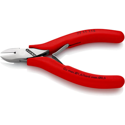 KNIPEX Pince coupante latérale électronique  longueur 115 mm forme 1 ( 4000810486 )