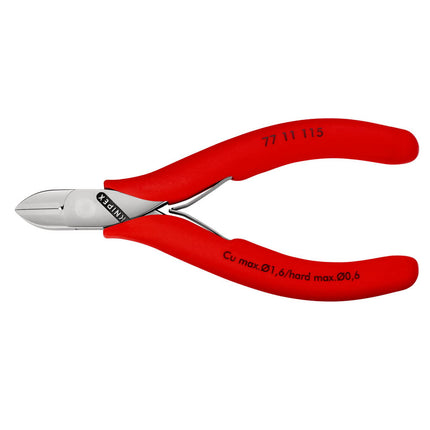 KNIPEX Pince coupante latérale électronique  longueur 115 mm forme 1 ( 4000810486 )