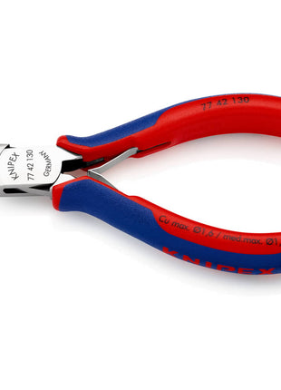 KNIPEX Electronics szczypce tnące boczne długość 130 mm kształt 4 ( 4000794635 )