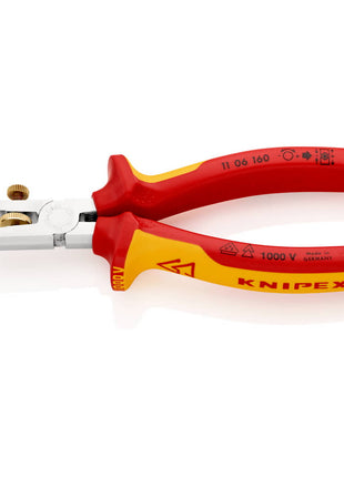 KNIPEX Pince à dénuder  longueur 160 mm VDE ( 4000810415 )