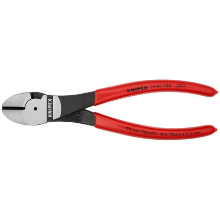 KNIPEX Coupeuse latér. diag. à forte démultipl.  longueur 180 mm ( 4000810136 )