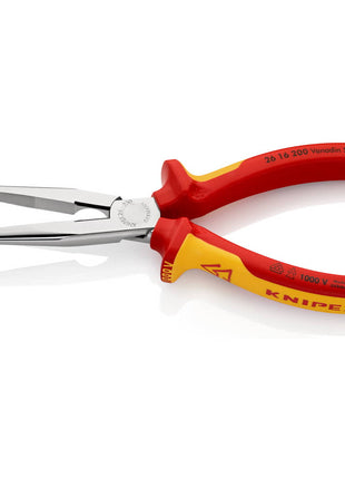 KNIPEX Pince à becs plats, ronds  longueur 200 mm ( 4000810355 )