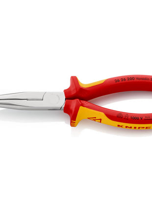 KNIPEX Pince à becs plats, ronds  longueur 200 mm ( 4000810375 )