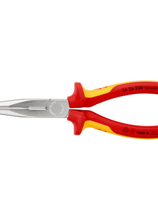 KNIPEX Pince à becs plats, ronds  longueur 200 mm ( 4000810375 )