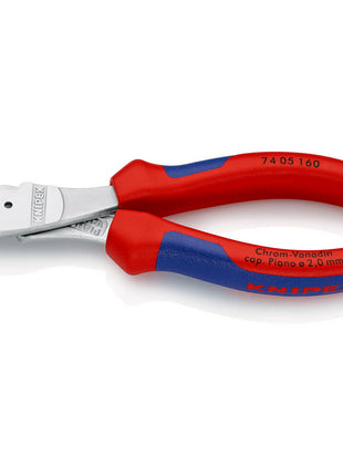 Szczypce tnące boczne KNIPEX o długości 160 mm ( 4000810181 )