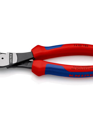 Szczypce tnące boczne KNIPEX o długości 180 mm ( 4000810141 )