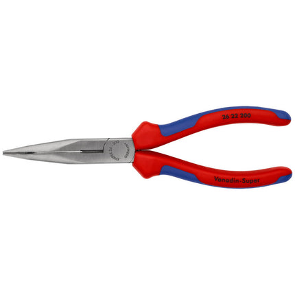 KNIPEX Pince à becs plats, ronds  longueur 200 mm poli ( 4000810366 )