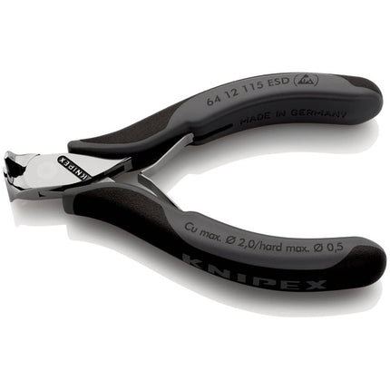 KNIPEX Coup. frontale pour l´electronique  longueur 115 mm ( 4000794589 )