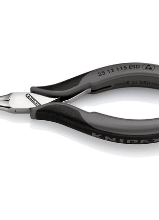 KNIPEX Alicates de agarre electrónicos longitud total 115 mm ESD (4000810839)