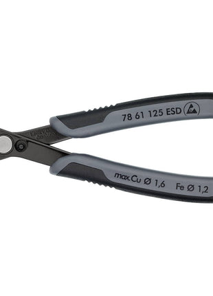 KNIPEX Electronics szczypce tnące boczne Super-Knips(R) długość 125 mm kształt 6 ( 4000810510 )