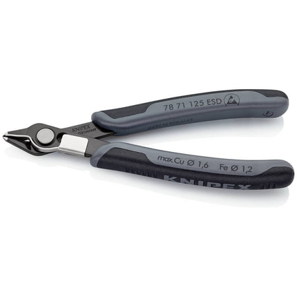 KNIPEX Pince coupante latérale électronique Super-Knips® longueur 125 mm forme 7 ( 4000810523 )