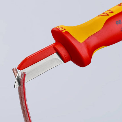 KNIPEX Couteau à câbles  longueur 190 mm longueur lame 50 mm ( 4000794991 )